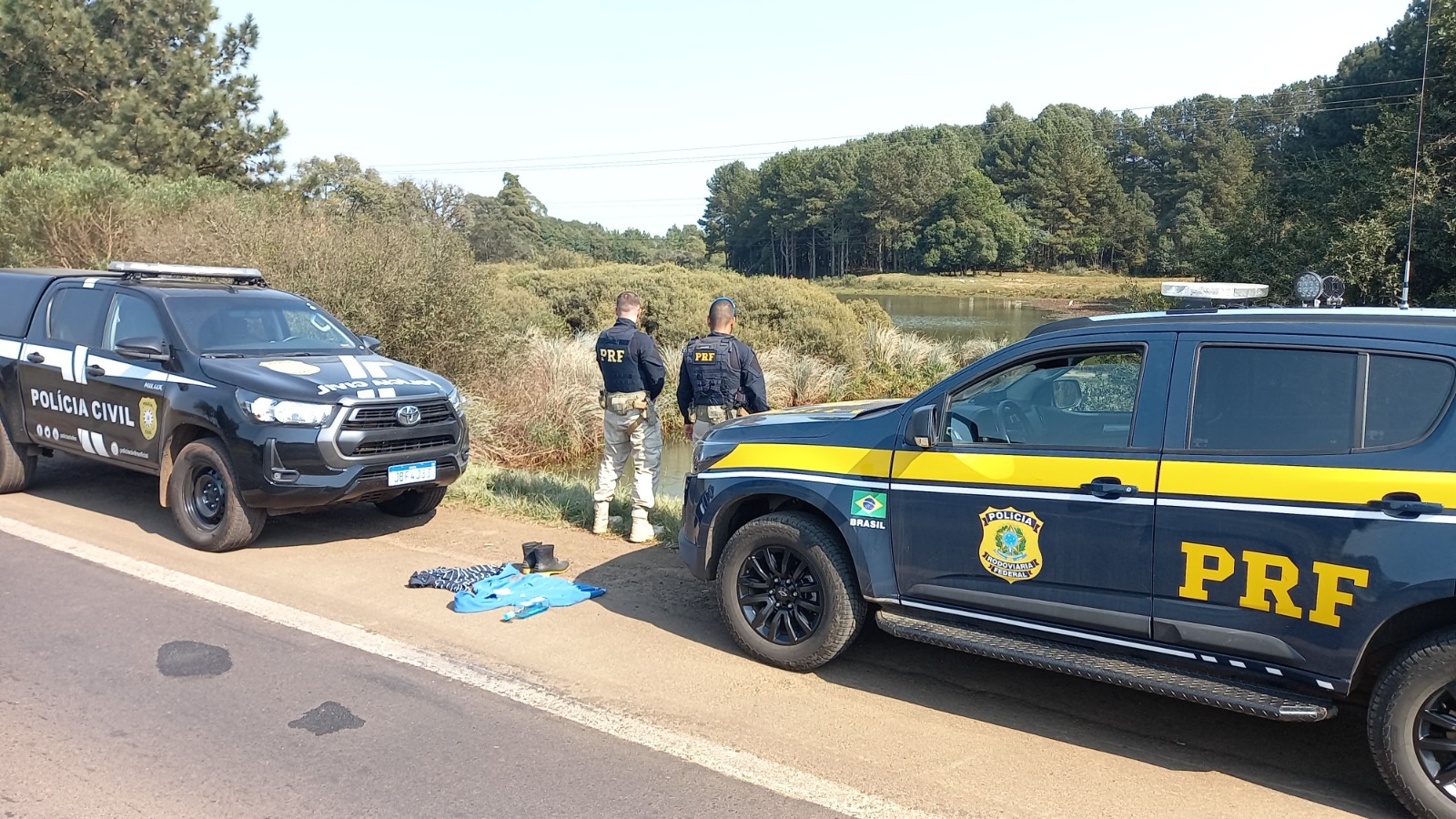 Identificado homem encontrado morto em córrego às margens da BR-116 em Vacaria