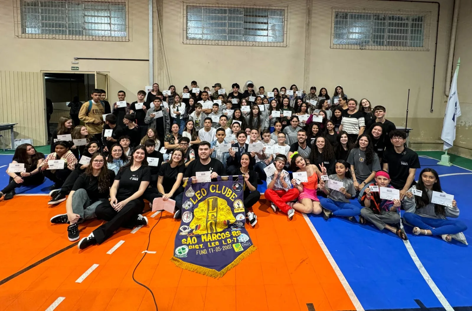LEO Clube São Marcos encerra Ano Leoístico com conquistas, solidariedade e agradecimento à comunidade