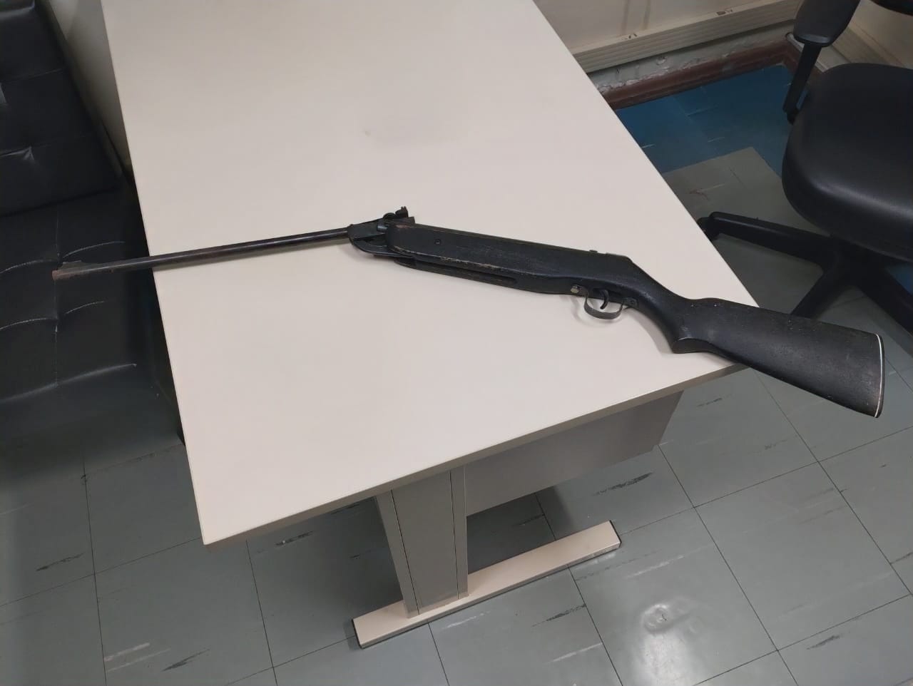 BM apreende arma de fogo artesanal em Campestre da Serra